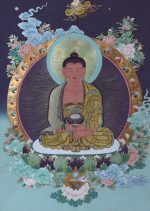 Amitabha Buddha Infinite Light & Life Thangka | With Boundless Light, Abide In The Eternal Peace of Your Heart - Image 3