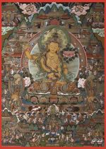 Manjushri's Pure Land of Coolness | Panoramic Wisdom Thangka | Awaken Your Inherent Wisdom, Abide In Your Spiritual Home